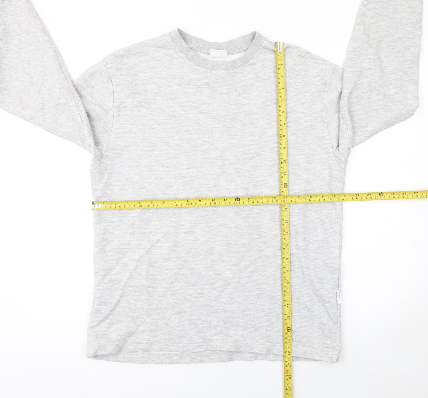 Mens UK Size L Selected Homme Grey Pullover Sweatshirt