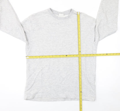Mens UK Size L Selected Homme Grey Pullover Sweatshirt