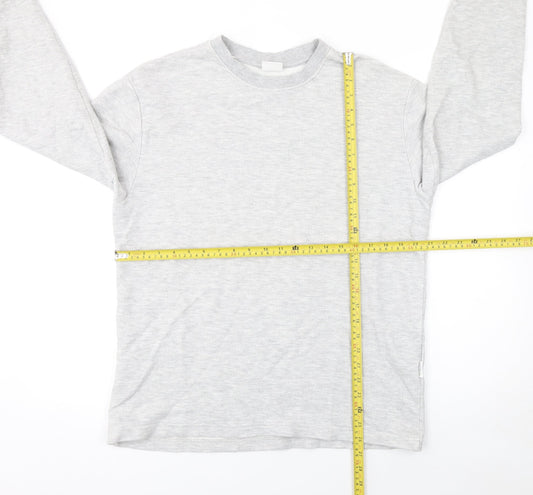 Mens UK Size L Selected Homme Grey Pullover Sweatshirt