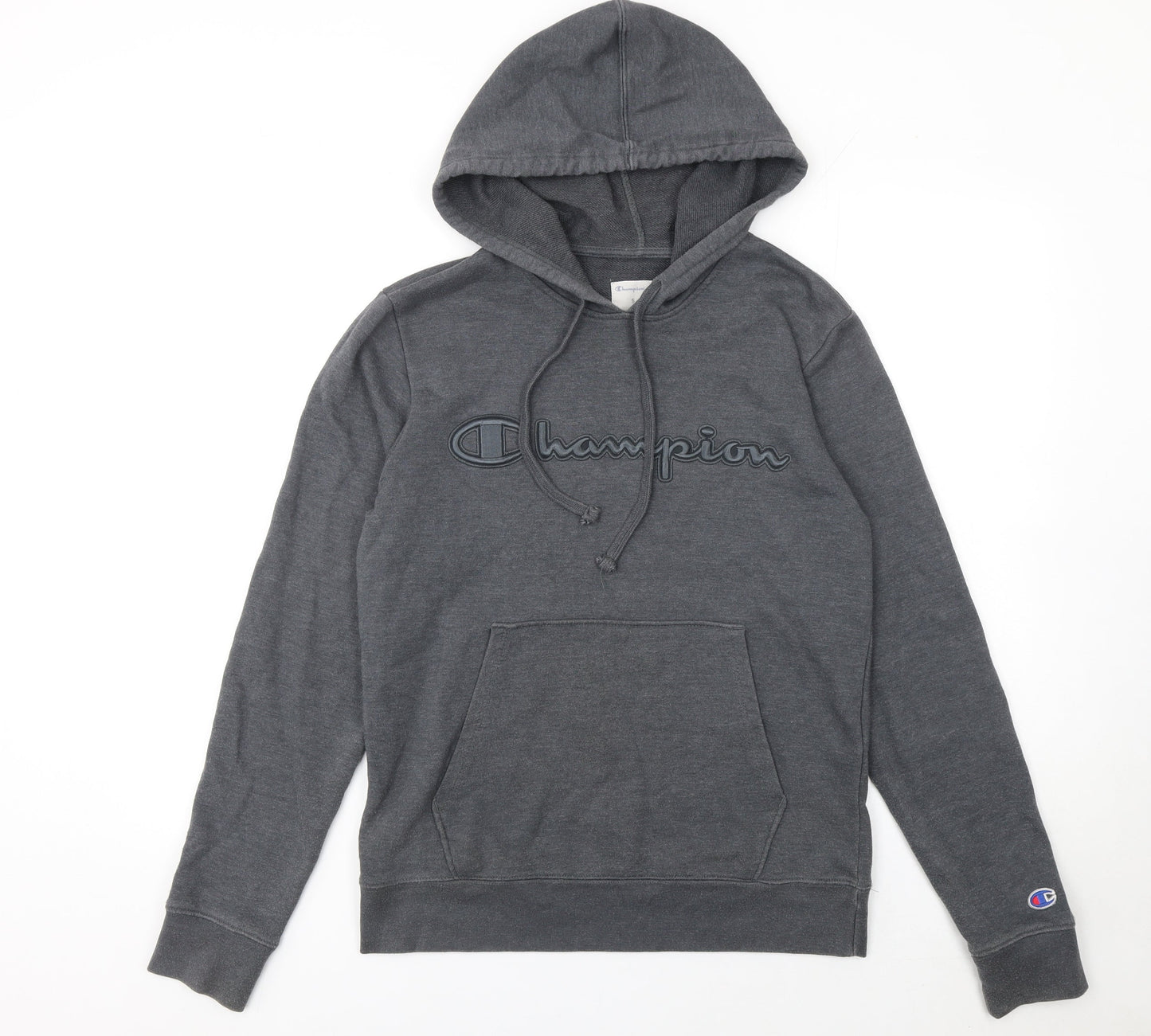 Mens UK Size S Champion Grey Pullover Hoodie