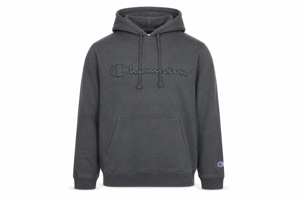 Mens UK Size S Champion Grey Pullover Hoodie