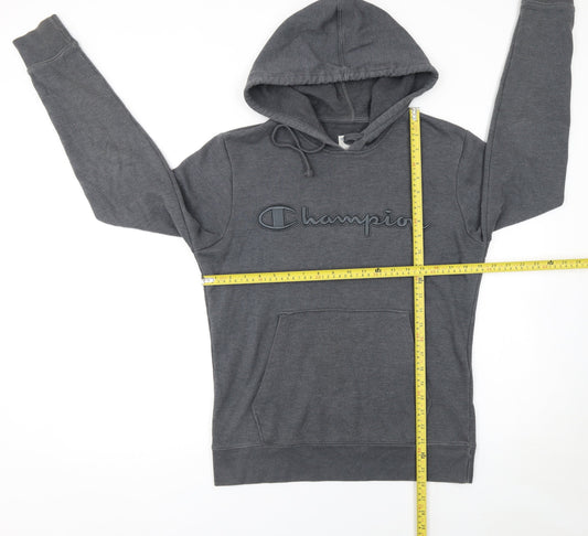 Mens UK Size S Champion Grey Pullover Hoodie