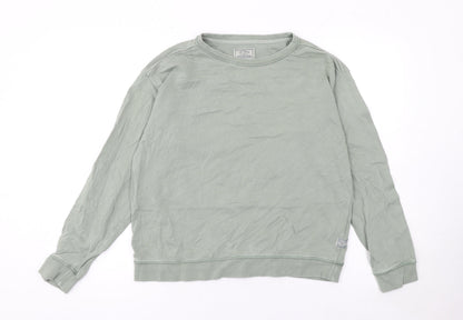Womens UK Size 8 Fat Face Green Pullover Sweatshirt