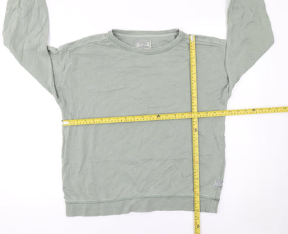 Womens UK Size 8 Fat Face Green Pullover Sweatshirt