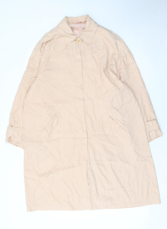 Womens UK Size 10 iBlues Beige Trench Coat