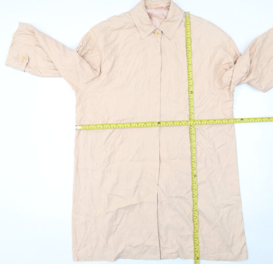 Womens UK Size 10 iBlues Beige Trench Coat