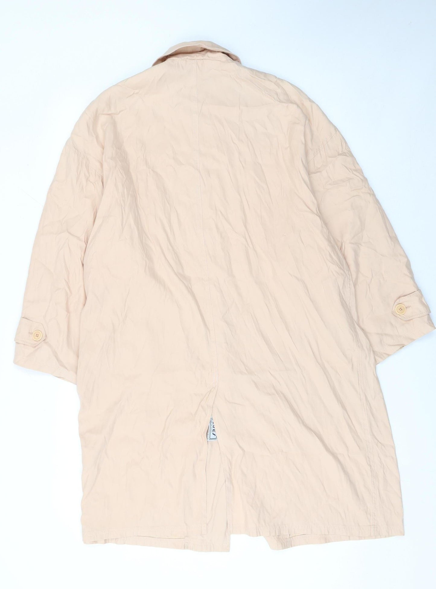 Womens UK Size 10 iBlues Beige Trench Coat