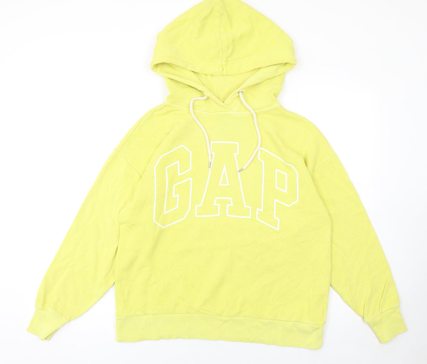 Womens UK Size S Gap Yellow Pullover Hoodie