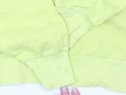 Womens UK Size S Gap Yellow Pullover Hoodie