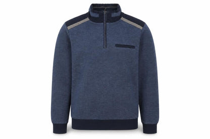 Mens UK Size S Montechiaro Blue Pullover Sweatshirt
