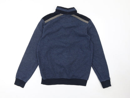 Mens UK Size S Montechiaro Blue Pullover Sweatshirt