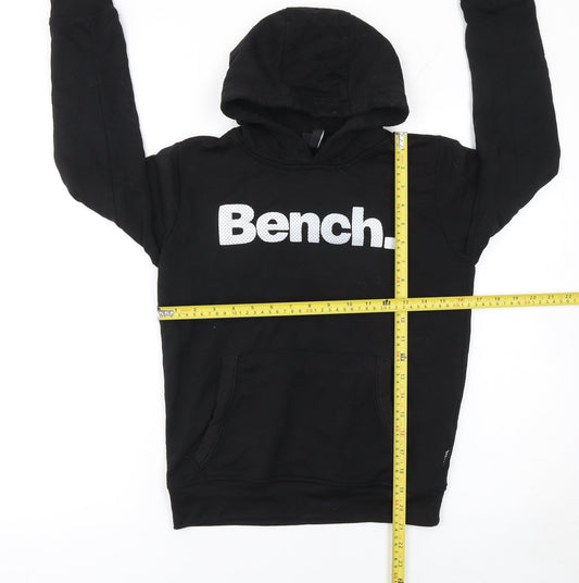 Boys UK Size 9-10 Years Bench Black Pullover Hoodie