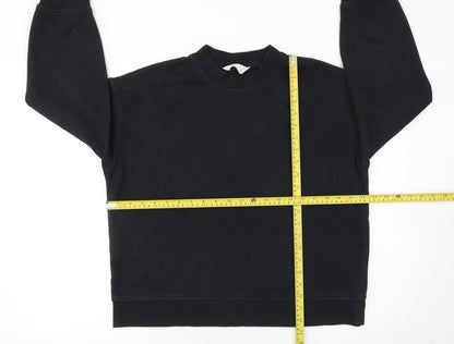 Womens UK Size S Primark Black Pullover Sweatshirt