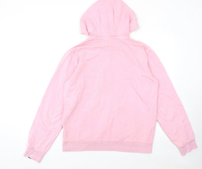 Womens UK Size 12 ellesse Pink Pullover Hoodie
