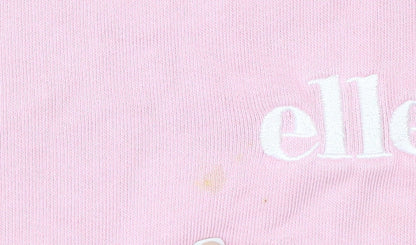Womens UK Size 12 ellesse Pink Pullover Hoodie