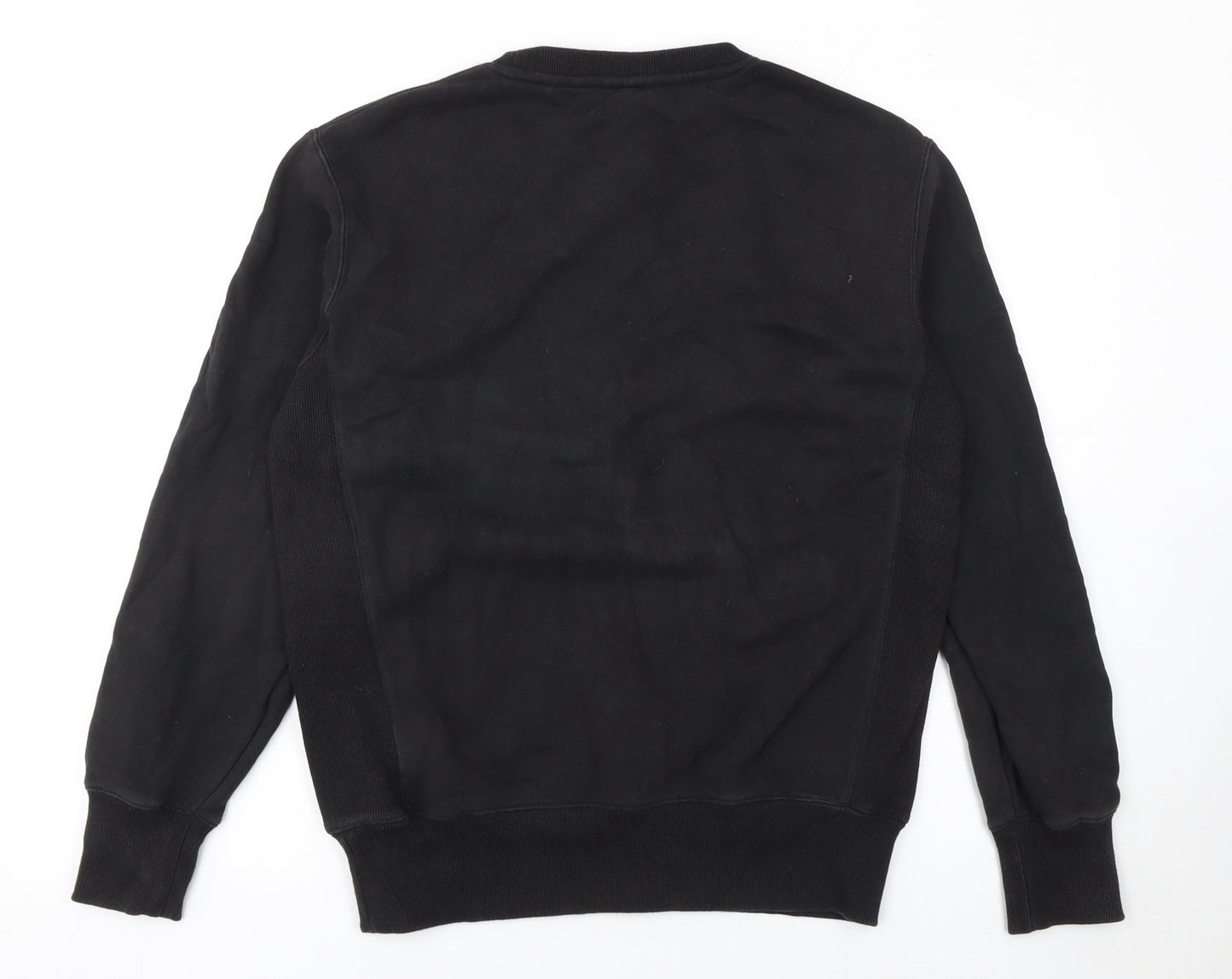 Mens UK Size S Superdry Black Pullover Sweatshirt