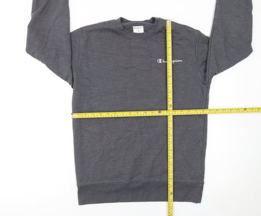 Mens UK Size S Champion Grey Pullover Sweatshirt