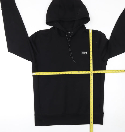 Mens UK Size XS American Eagle Black Pullover Hoodie