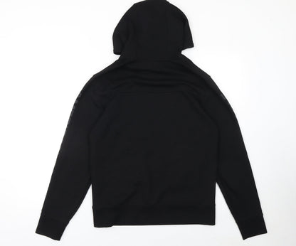 Mens UK Size XS American Eagle Black Pullover Hoodie