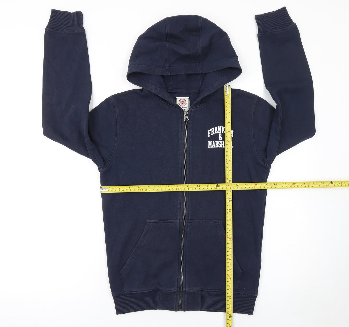 Boys UK Size 12-13 Years Franklin & Marshall Blue Full Zip Hoodie