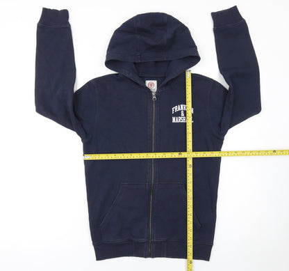 Boys UK Size 12-13 Years Franklin & Marshall Blue Full Zip Hoodie
