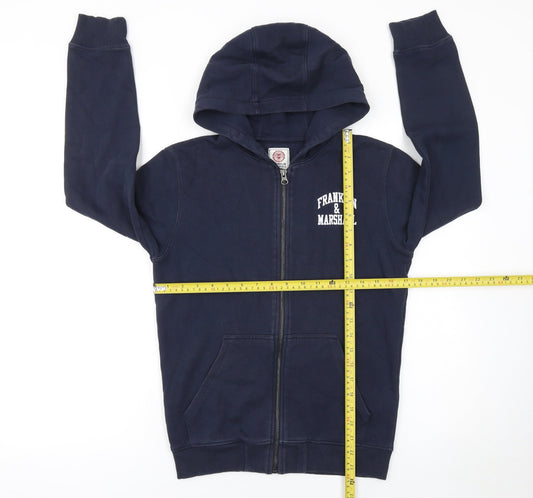Boys UK Size 12-13 Years Franklin & Marshall Blue Full Zip Hoodie