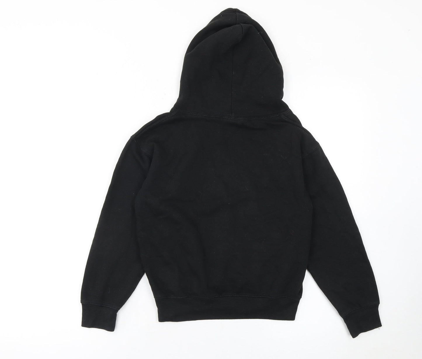 Boys UK Size 5-6 Years Club Classic Black Pullover Hoodie