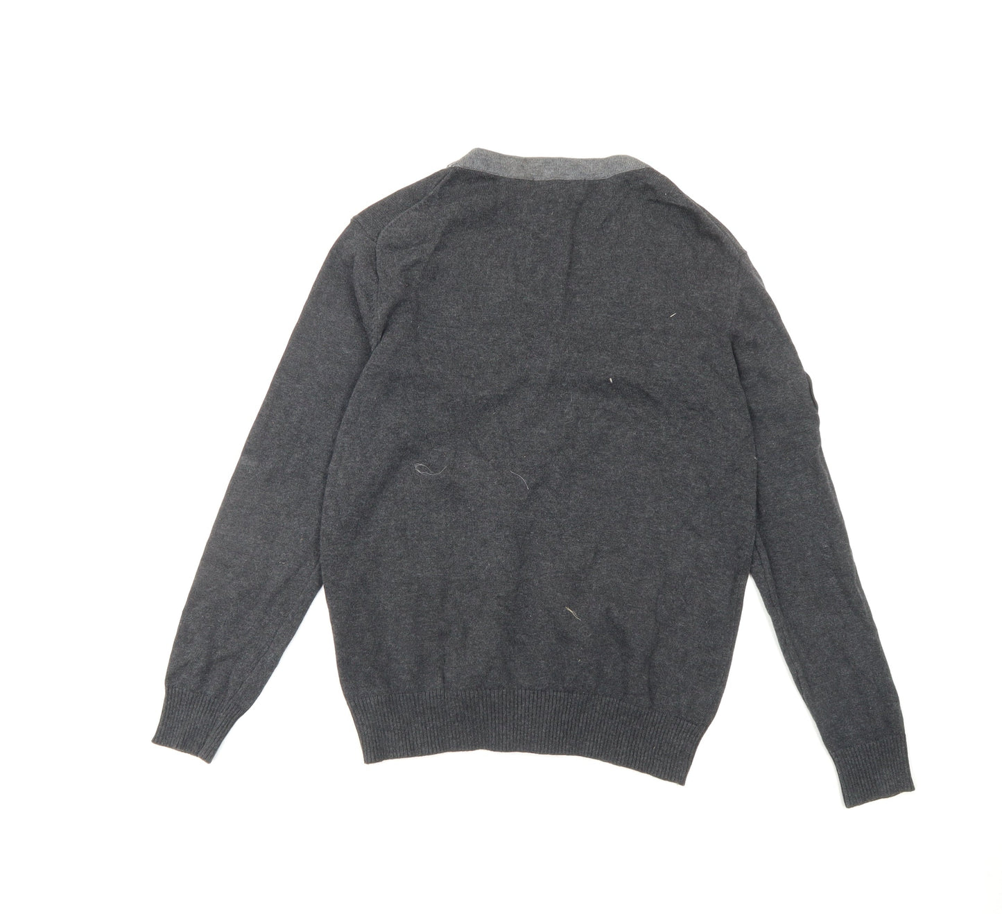 Boys UK Size 11-12 Years Rebel Grey Cardigan Jumper