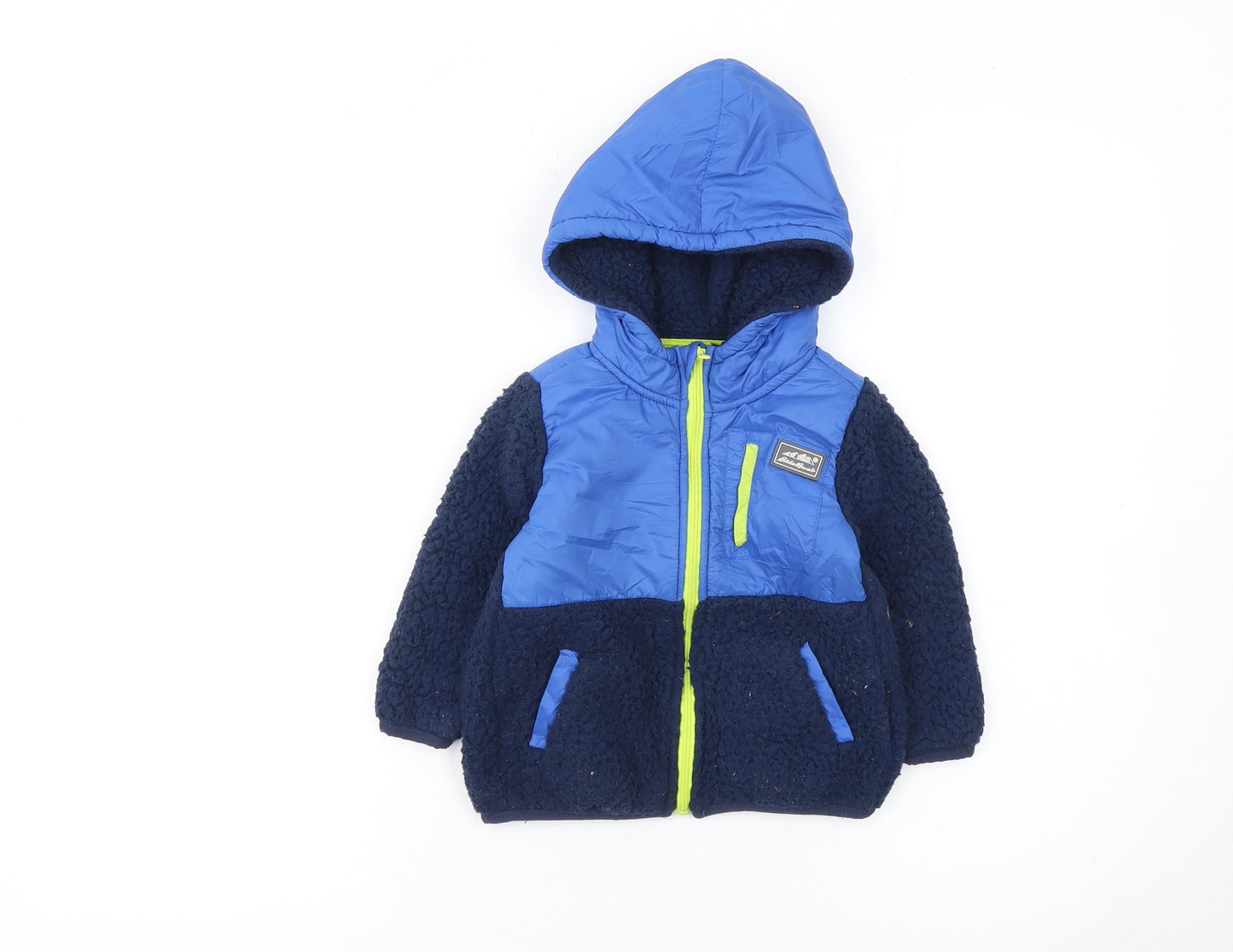 Boys UK Size 2 Years Eddie Bauer Blue Puffer Jacket