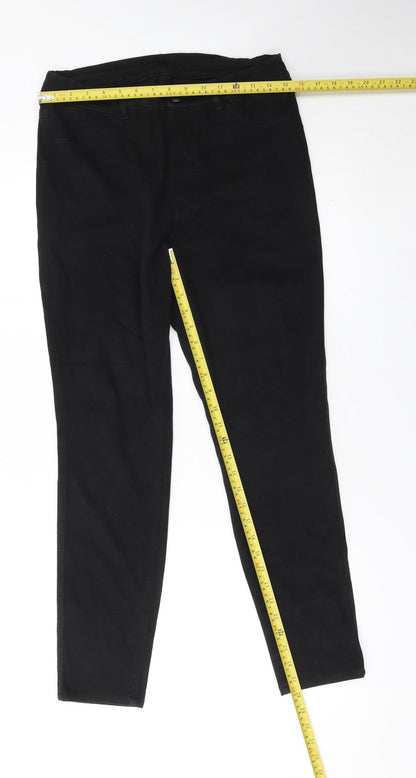 Uniqlo Women’s Black Skinny Jeans Size L Slim Fit Denim