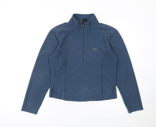 Womens UK Size S Lowe Alpine Blue Pullover Sweatshirt