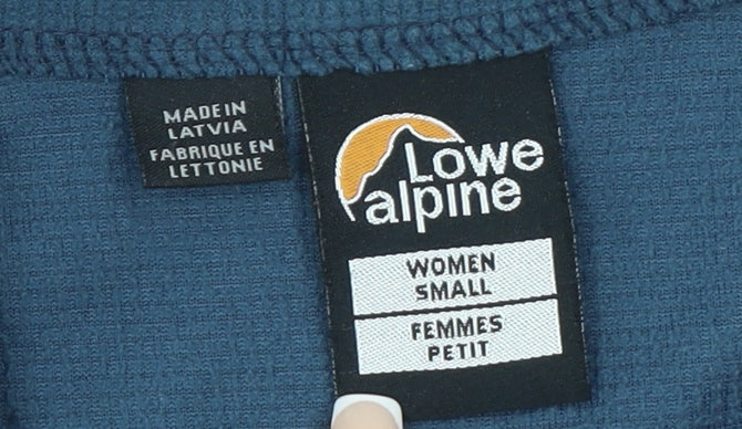 Womens UK Size S Lowe Alpine Blue Pullover Sweatshirt