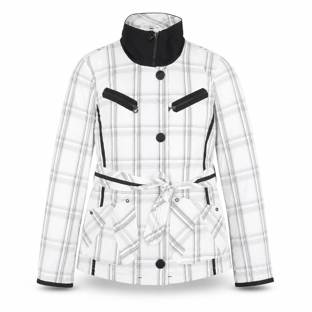 Womens UK Size 8 Frandsen White Rain Coat