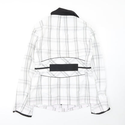 Womens UK Size 8 Frandsen White Rain Coat