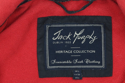 Jack Murphy Men's Black L Fleece Lined Waterproof Casual Jacket