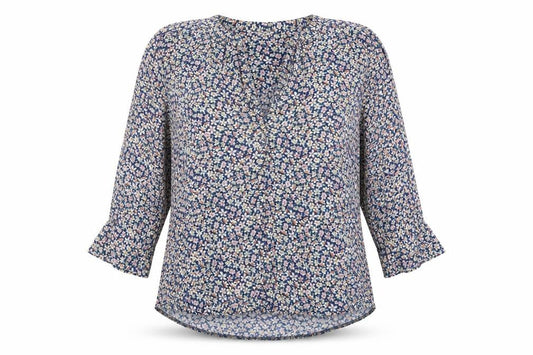 Womens UK Size L VILA Multicoloured Tunic Blouse
