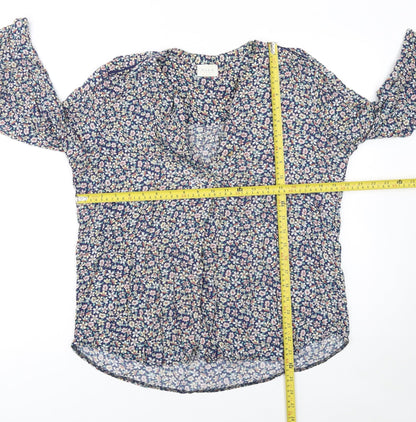 Womens UK Size L VILA Multicoloured Tunic Blouse