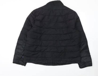 GAP Women's Black XL Puffer Jacket Water Resistant Lined