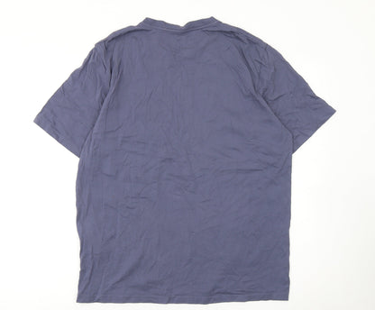 Mens UK Size L JACK & JONES Blue  T-Shirt