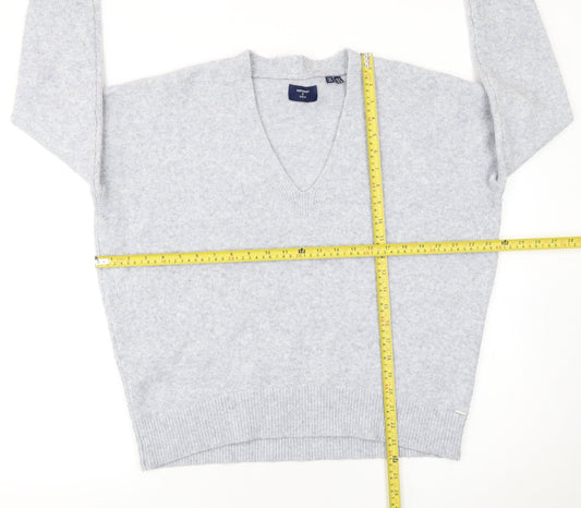 Womens UK Size 10 Superdry Grey Pullover Jumper