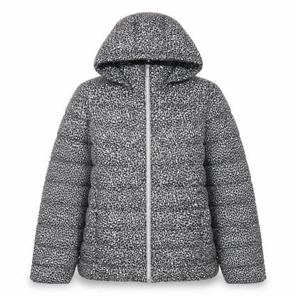 Womens UK Size 10 F&F Grey Puffer Jacket