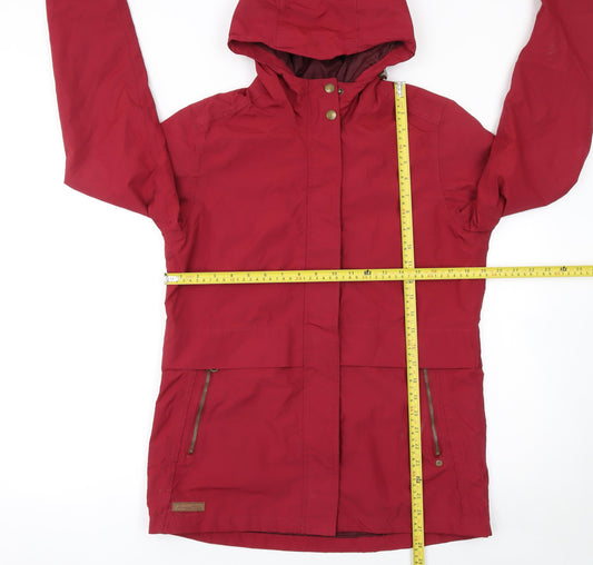 Womens UK Size 12 Regatta Red Parka Coat