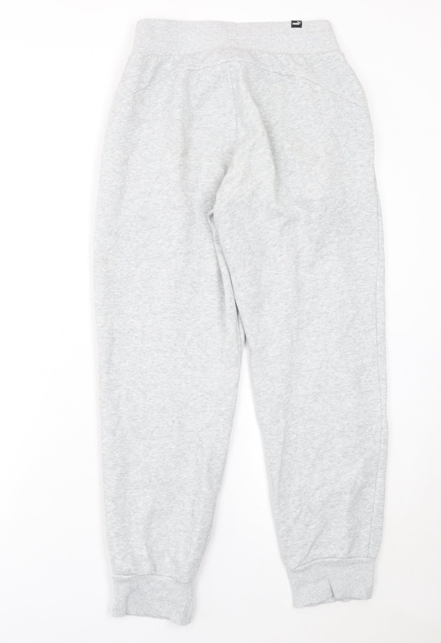 Puma Women's Grey XS Jogger Sweatpants with Elastic Waist