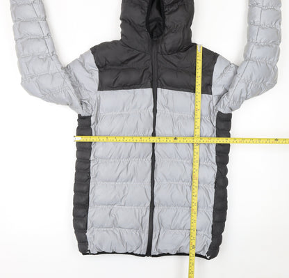 Boys UK Size 13-15 Years GOODFORNOTHING Grey Puffer Jacket