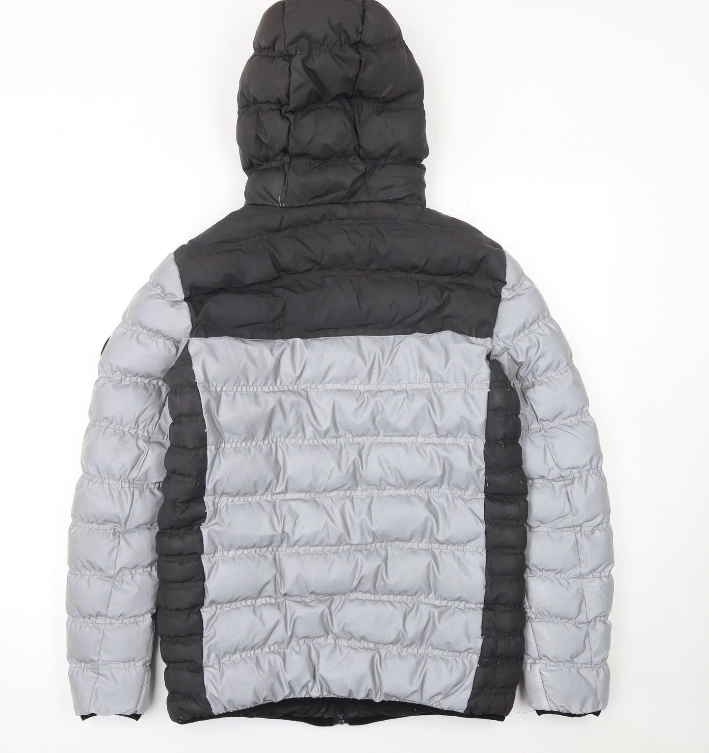 Boys UK Size 13-15 Years GOODFORNOTHING Grey Puffer Jacket