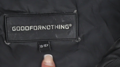 Boys UK Size 13-15 Years GOODFORNOTHING Grey Puffer Jacket