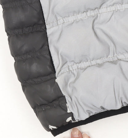 Boys UK Size 13-15 Years GOODFORNOTHING Grey Puffer Jacket