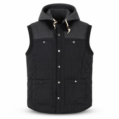 Mens UK Size S River Island Black Bodywarmer