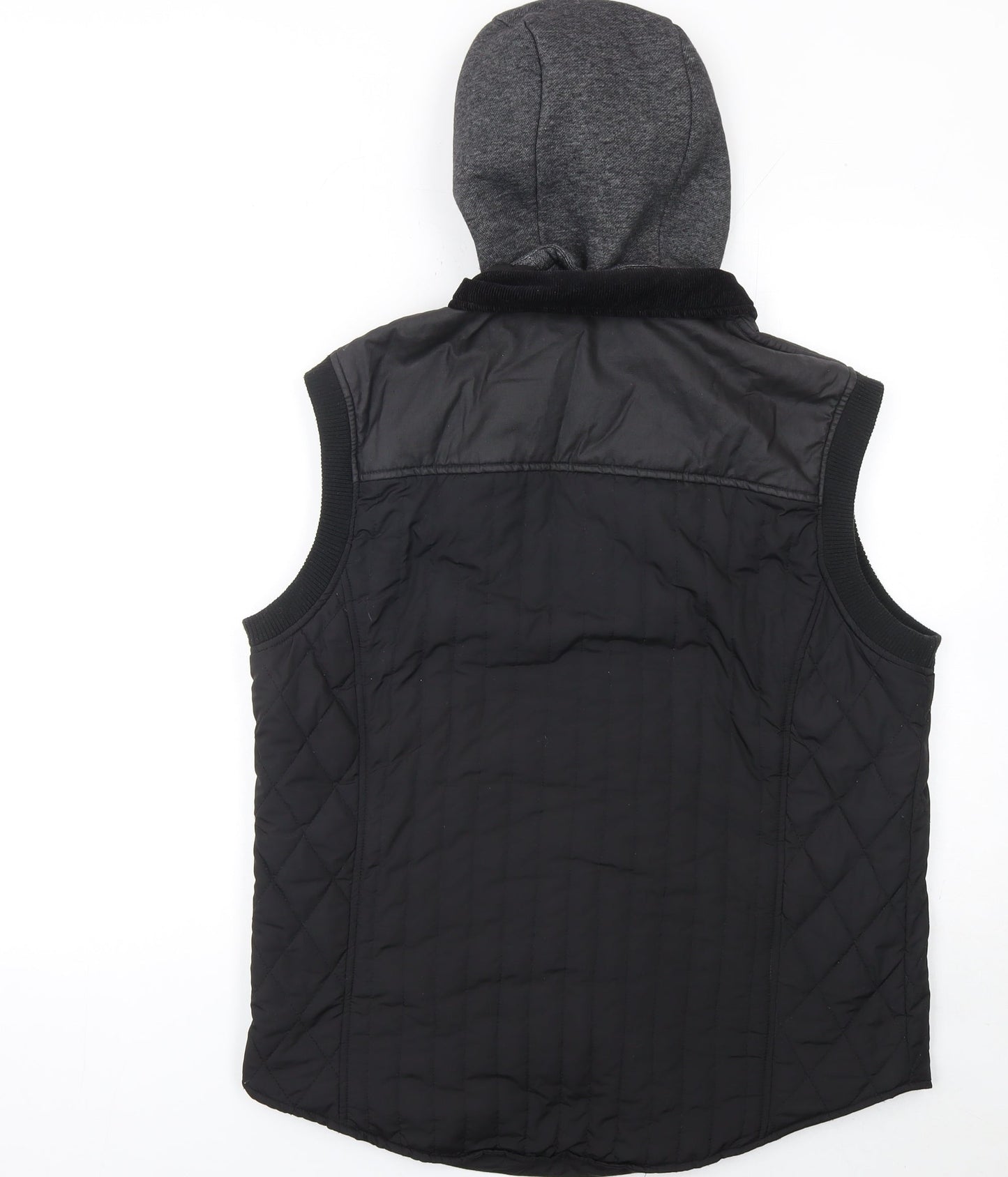 Mens UK Size S River Island Black Bodywarmer