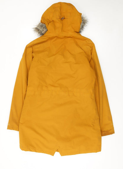 Regatta Great Outdoors Women’s Mustard Hooded Parka Coat UK 10